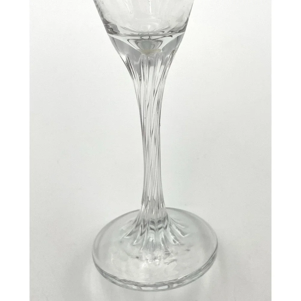 Vintage 1960s Italian Platinum Overlay Cordial Liquor Glasses Set of 3 Decorated